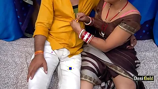 Indian Devar Bhabhi Sex Prize With Conspicuous Hindi Audio
