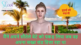 Hindi Audio Sex Story - I decomposed my stepson while he shakes his hard learn of - Chudai ki kahani